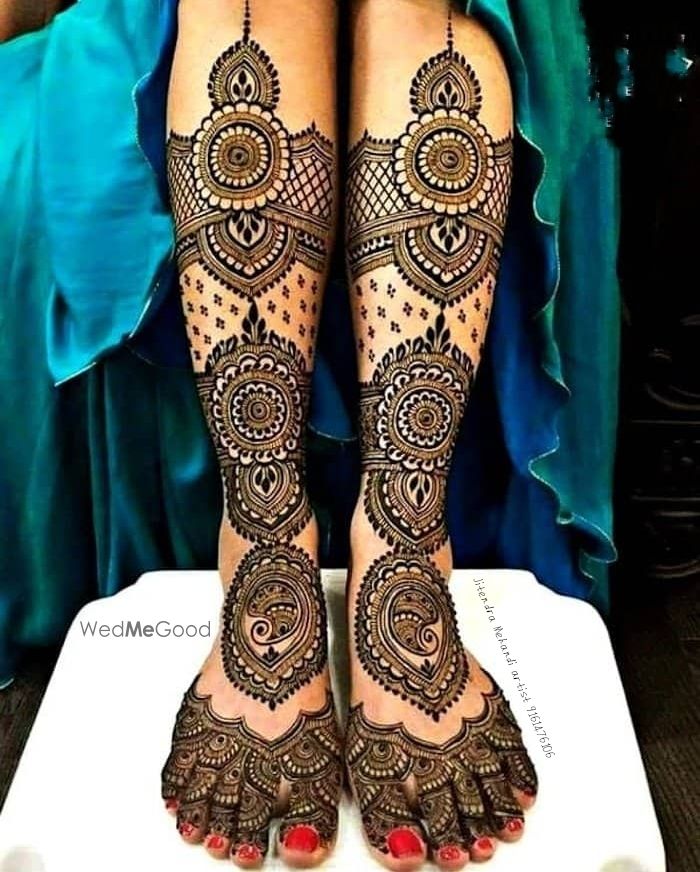 Photo From Leg Design - By Jitendra Mehandi Artist