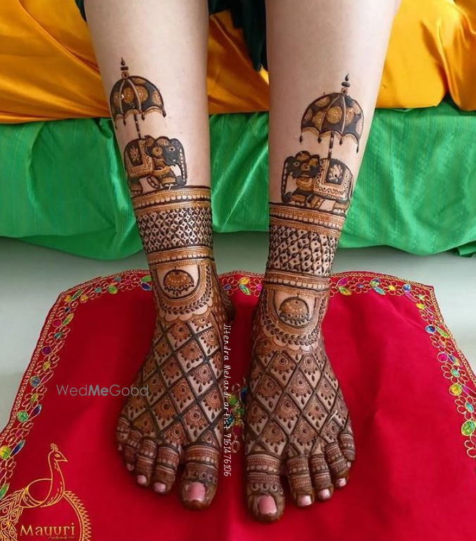 Photo From Leg Design - By Jitendra Mehandi Artist