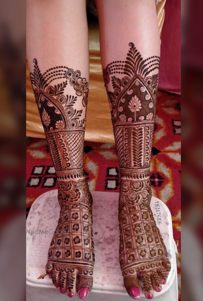 Photo From Leg Design - By Jitendra Mehandi Artist