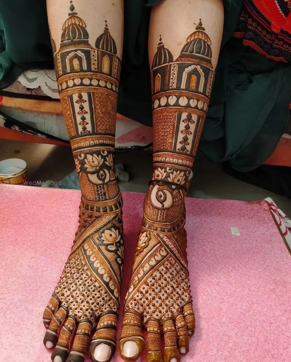 Photo From Leg Design - By Jitendra Mehandi Artist