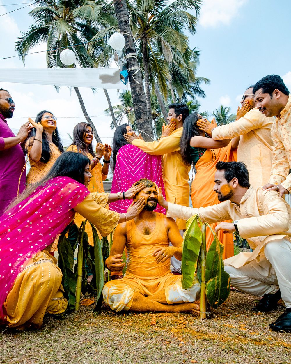 Photo From Ashish Priyamvada’s Haldi at Razzberry Rhinoceros, Juhu - By Band Baaja Capture