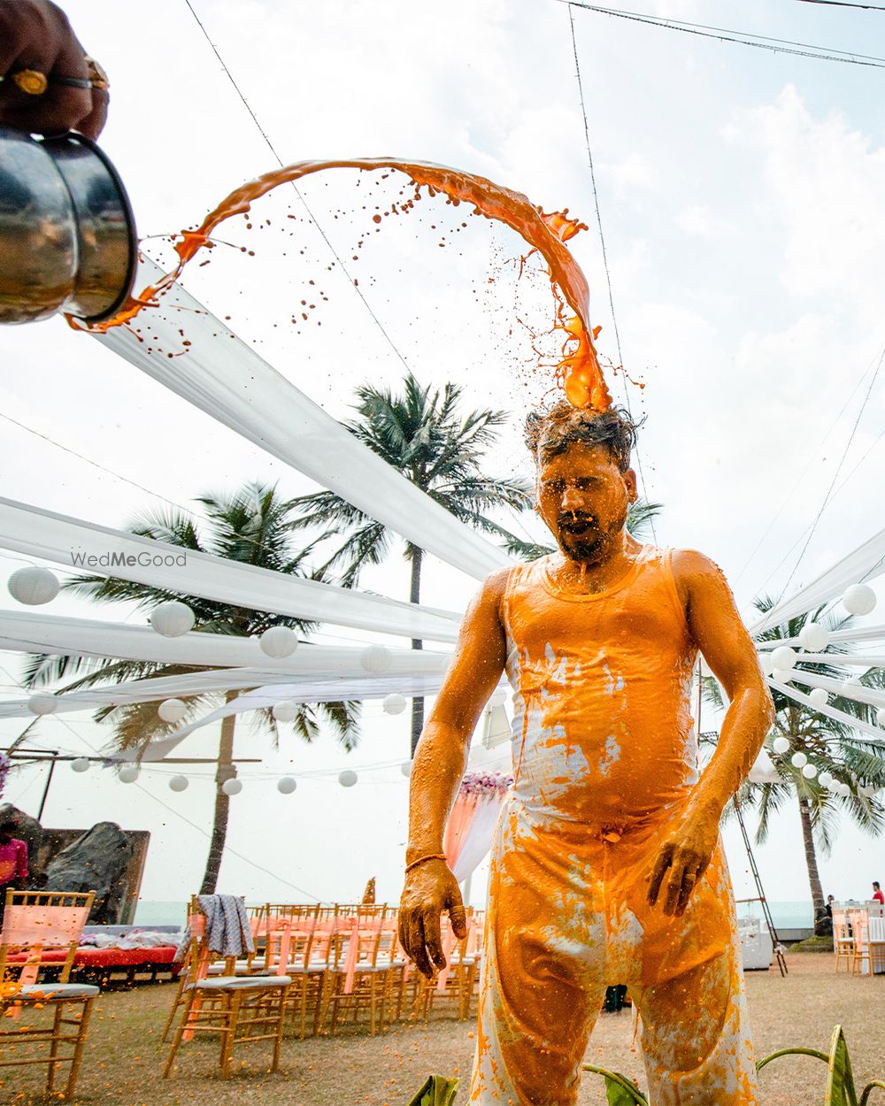 Photo From Ashish Priyamvada’s Haldi at Razzberry Rhinoceros, Juhu - By Band Baaja Capture