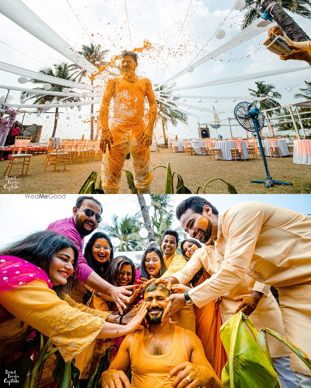 Photo From Ashish Priyamvada’s Haldi at Razzberry Rhinoceros, Juhu - By Band Baaja Capture