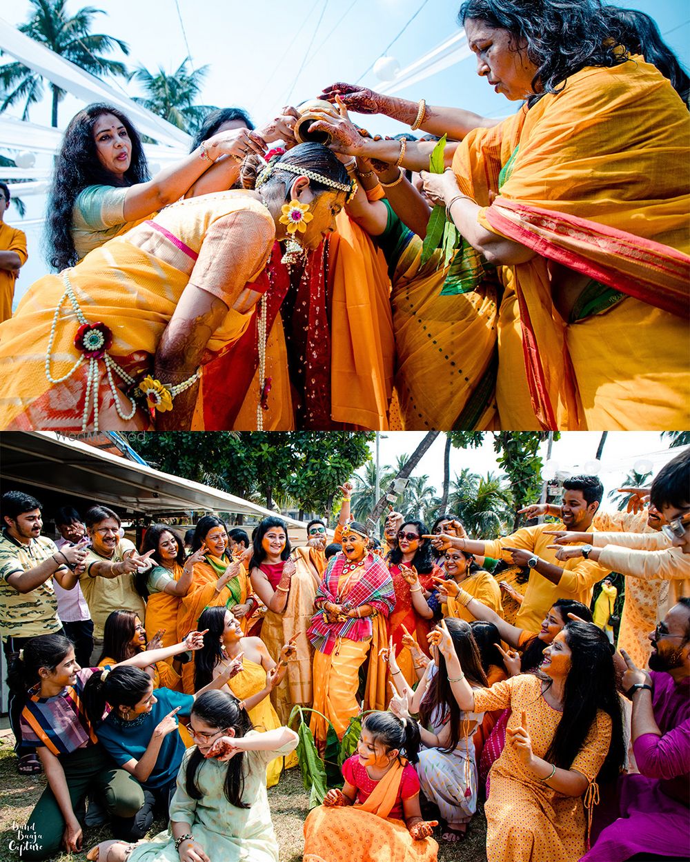 Photo From Ashish Priyamvada’s Haldi at Razzberry Rhinoceros, Juhu - By Band Baaja Capture