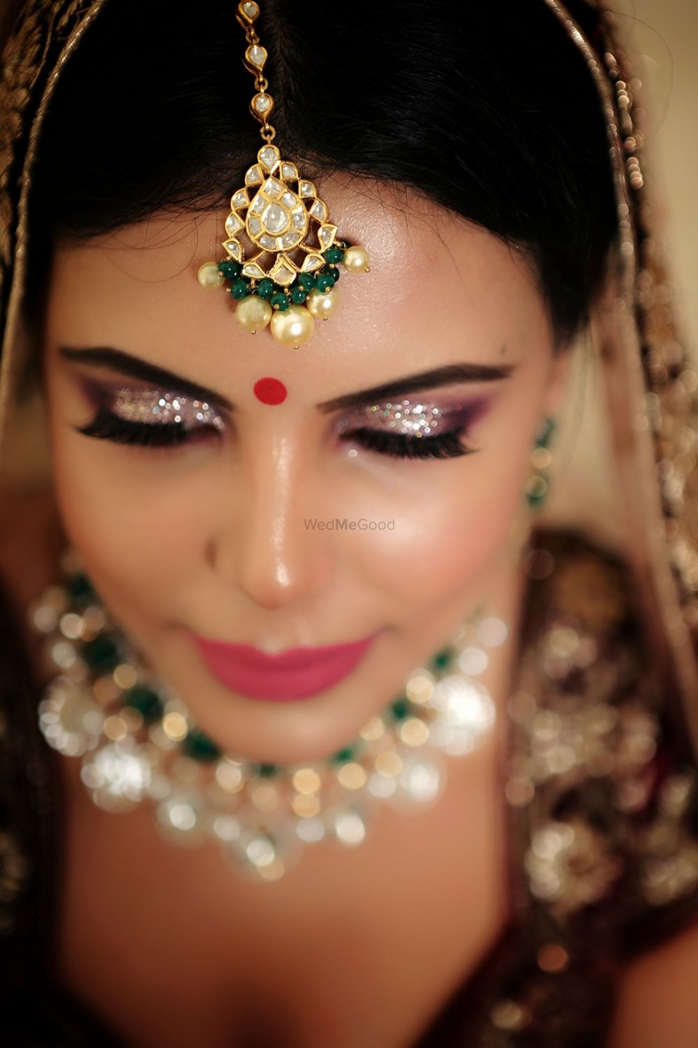 Photo From Bride on her wedding day in that monochromatic look. - By Makeovers by Anchal