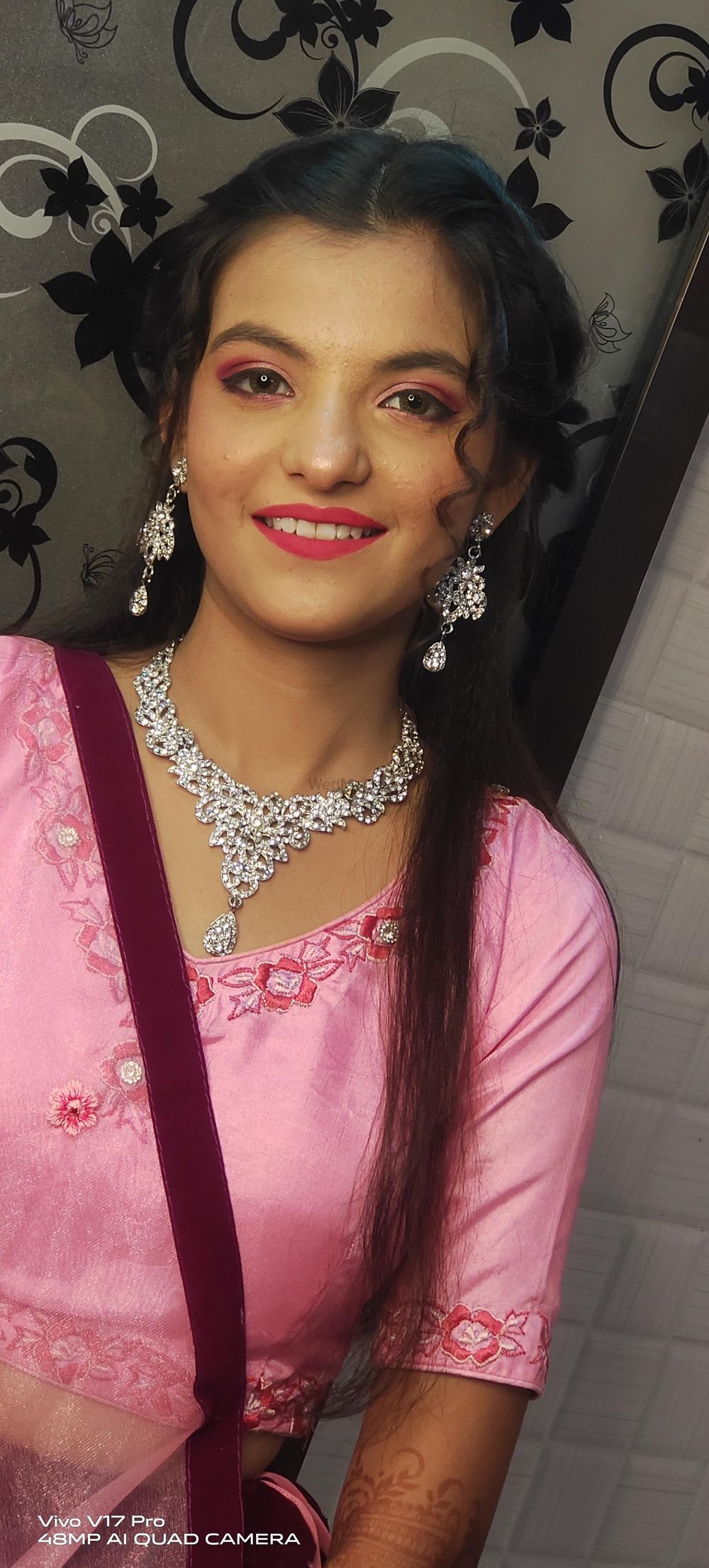 Photo From The classic fresh  makeup look - Bright pink lips - By Mahi Makeover