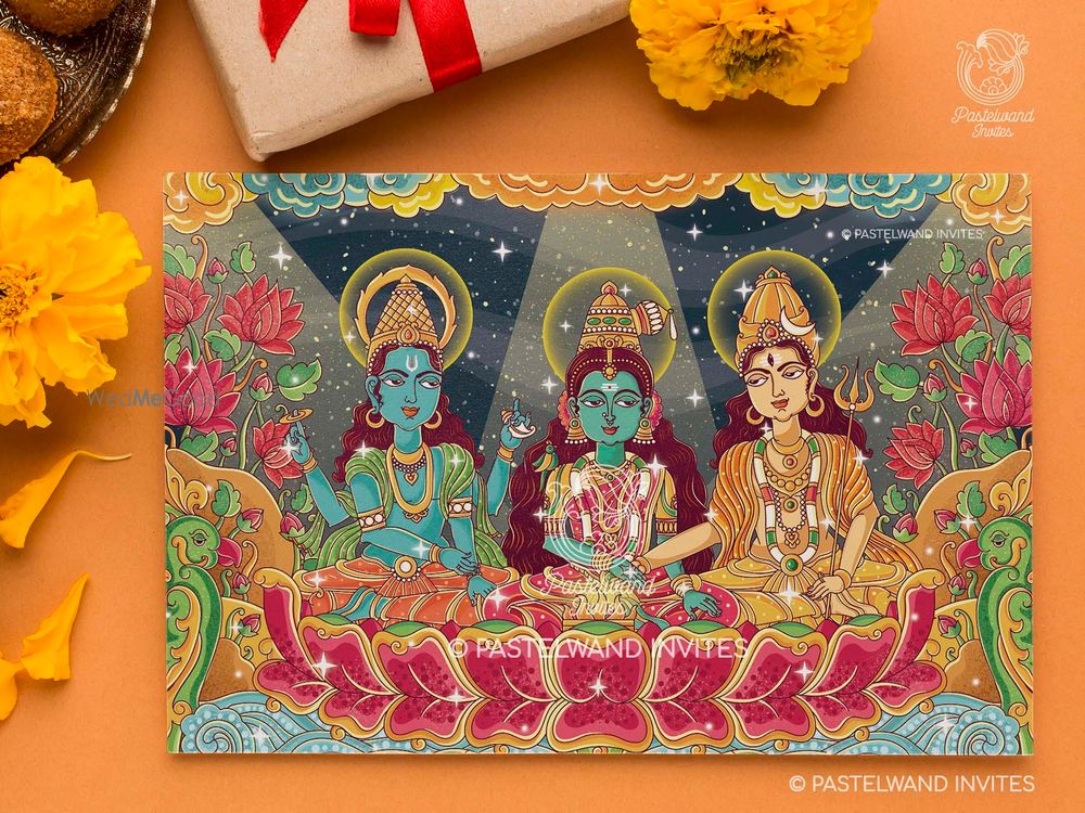 Photo From The Madurai Wedding - Chitrasutra Style Wedding Invitation - By Pastelwand Invites