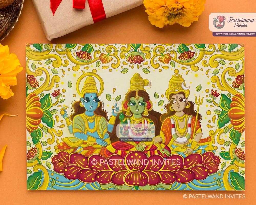 Photo From The Madurai Wedding - Quirky Style Wedding Invitation - By Pastelwand Invites