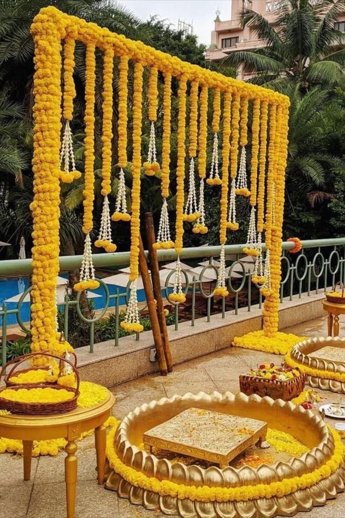 Photo From haldi/Mehdi decor - By Anstar Events