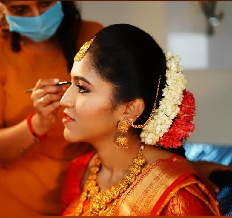 Photo From Muhurtham look - By Vivahah Bridal Makeup