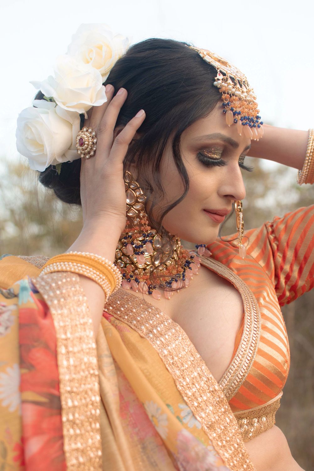 Photo From Haldi Makeup  - By Shades and Vows