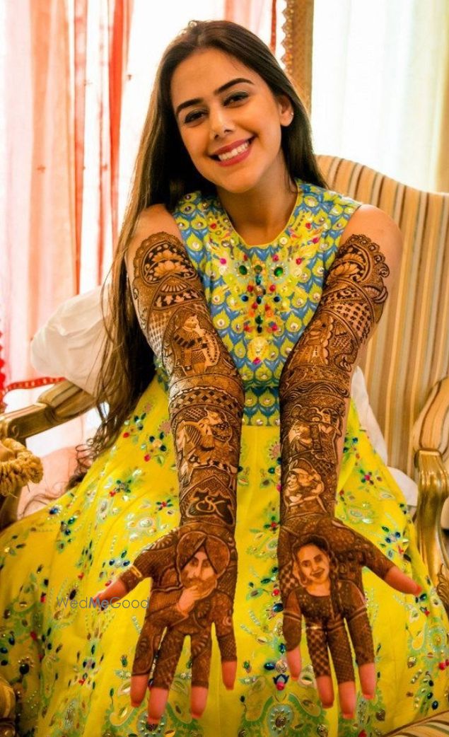 Photo From Portrait mehndi design - By Shivalaxmi Mehndi Agra