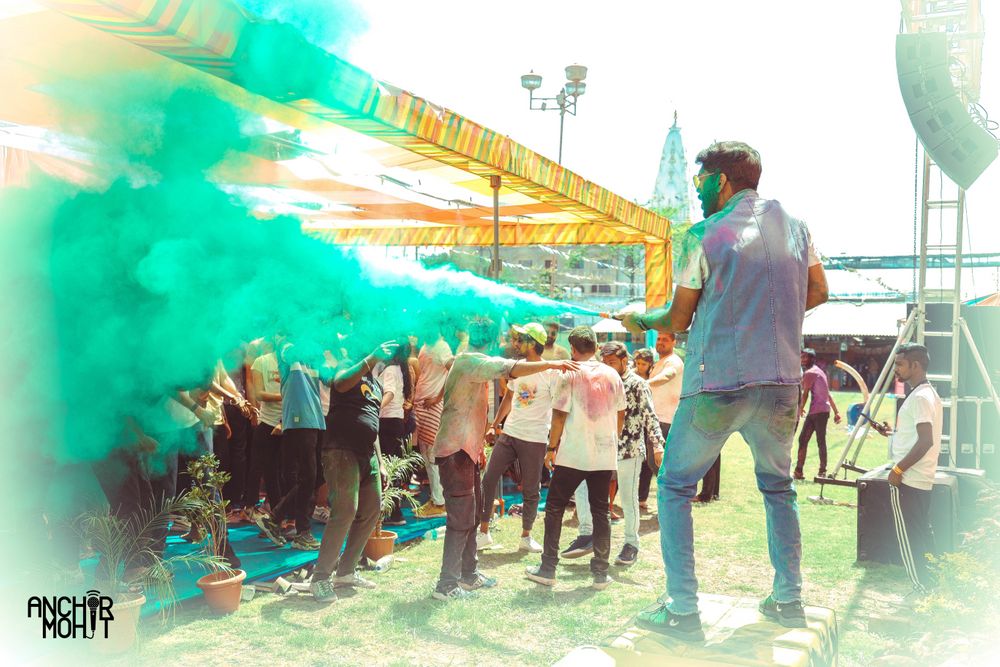 Photo From Holi Festival 2022 - By Anchor Mohit