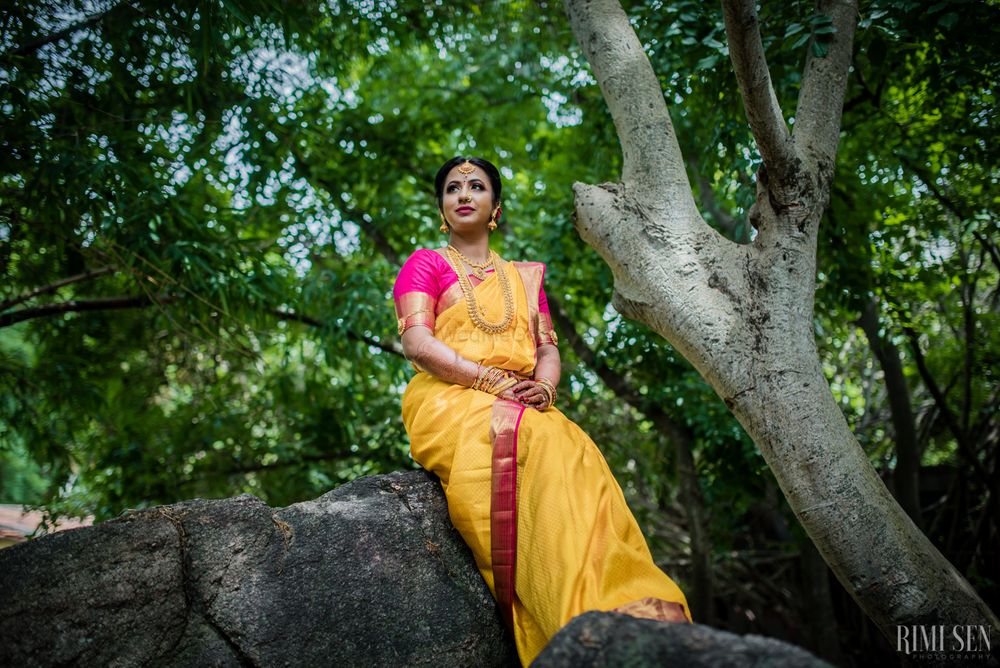 Photo of South Indian Bridal Portrait
