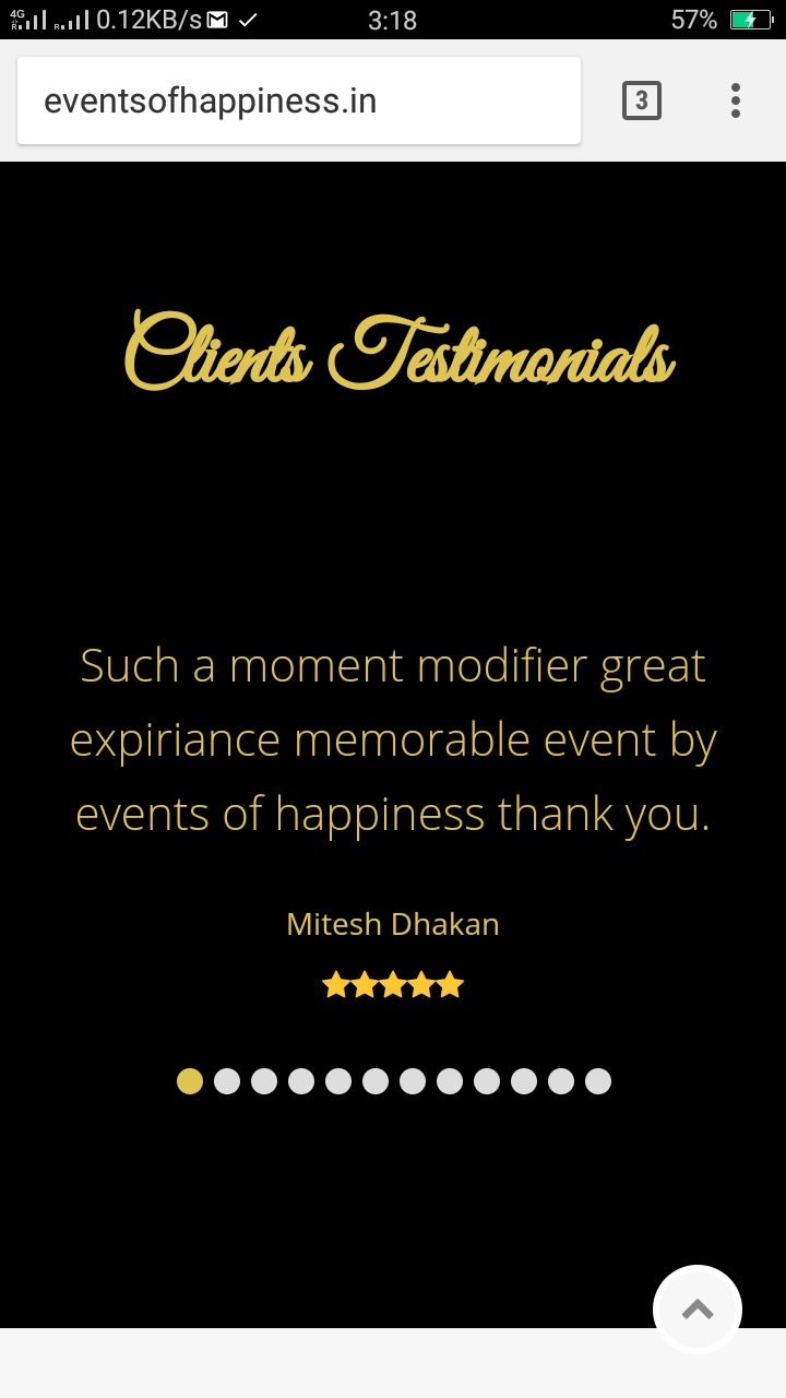 Photo From Client Reviews  - By Events of Happiness