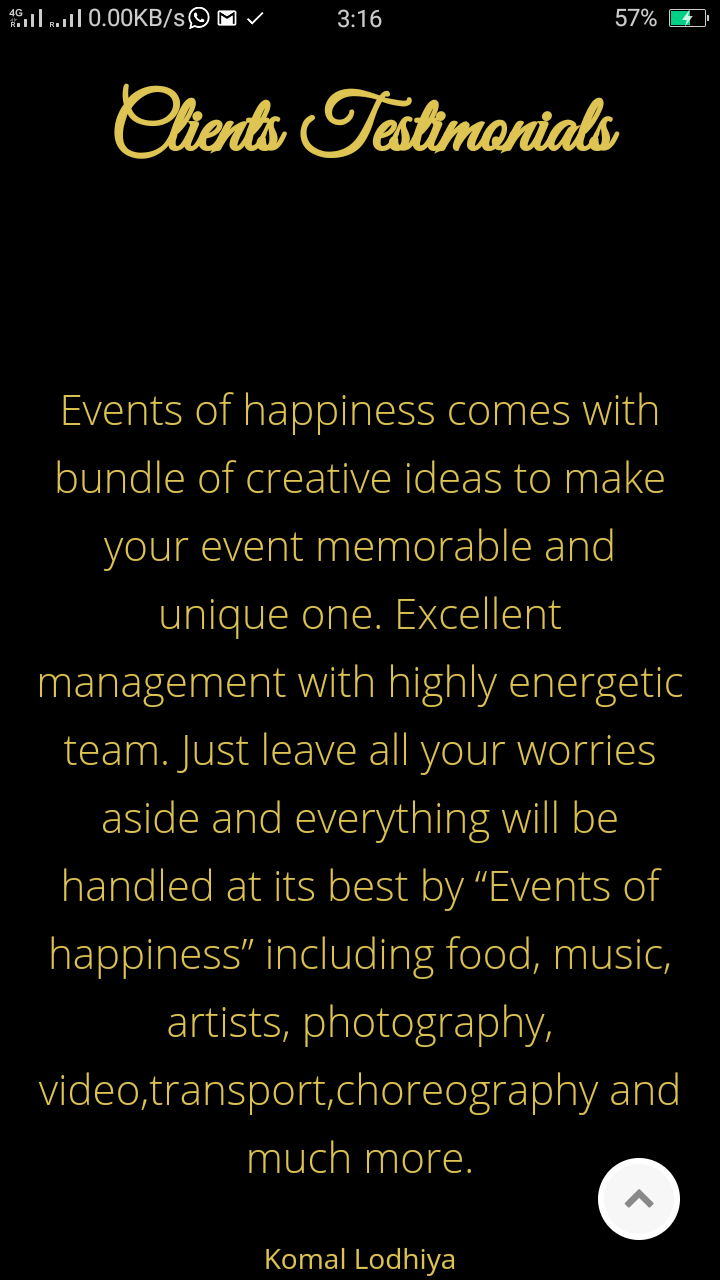 Photo From Client Reviews  - By Events of Happiness