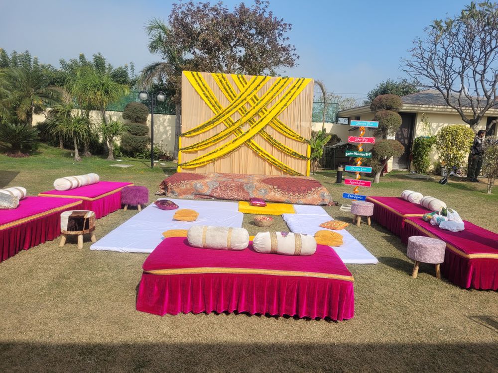 Photo From mehndi setup - By S M Caterers
