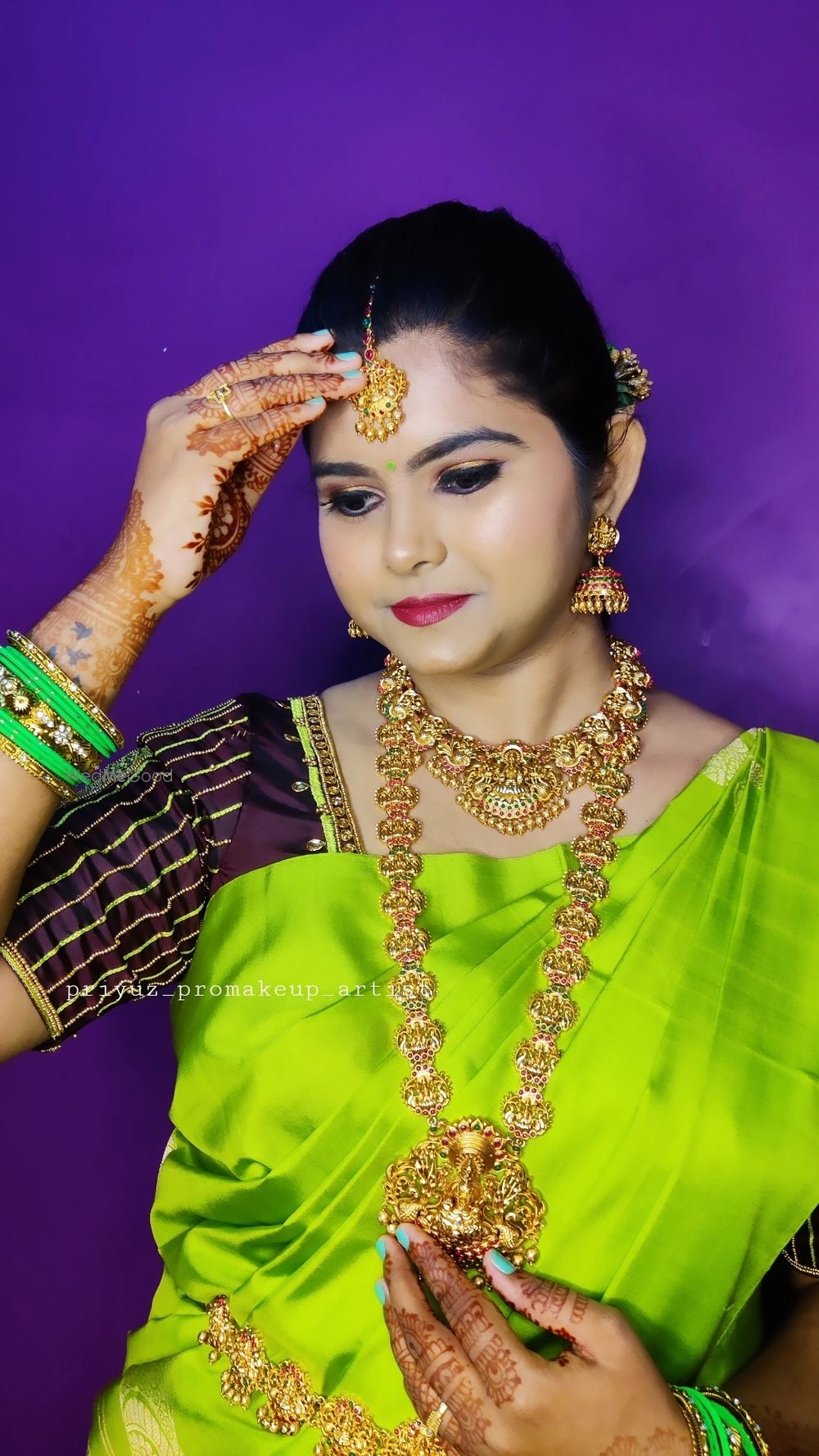 Photo From bride Karthika - By Priyuz MUA