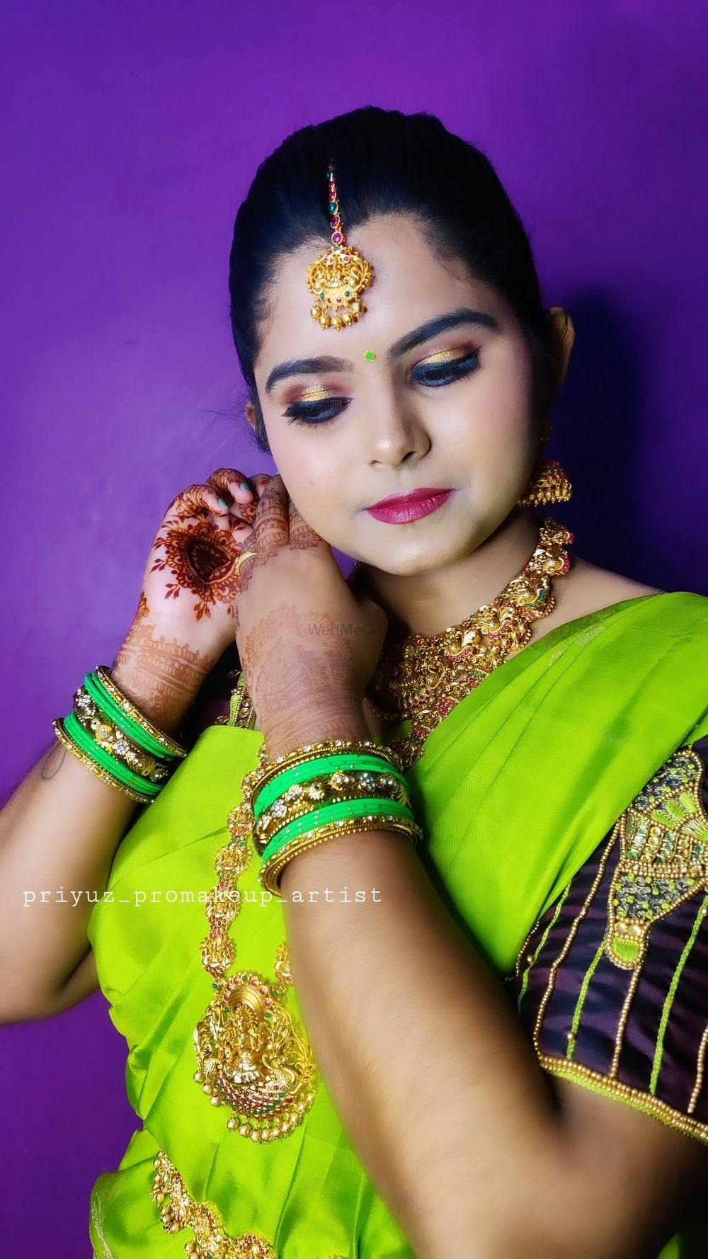 Photo From bride Karthika - By Priyuz MUA