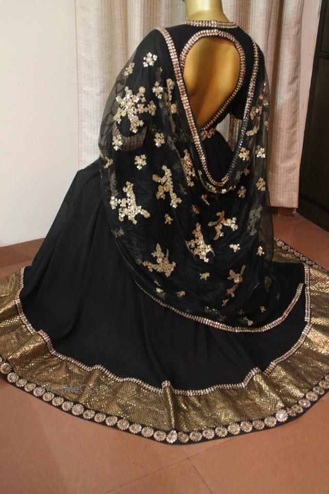 Photo From Black & gold anarkali - By Paridhaa