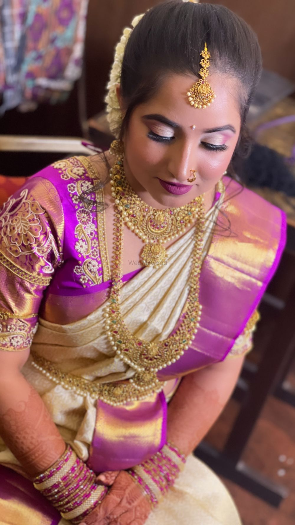 Photo From South Indian makeover  - By Sarah Makeup & Co