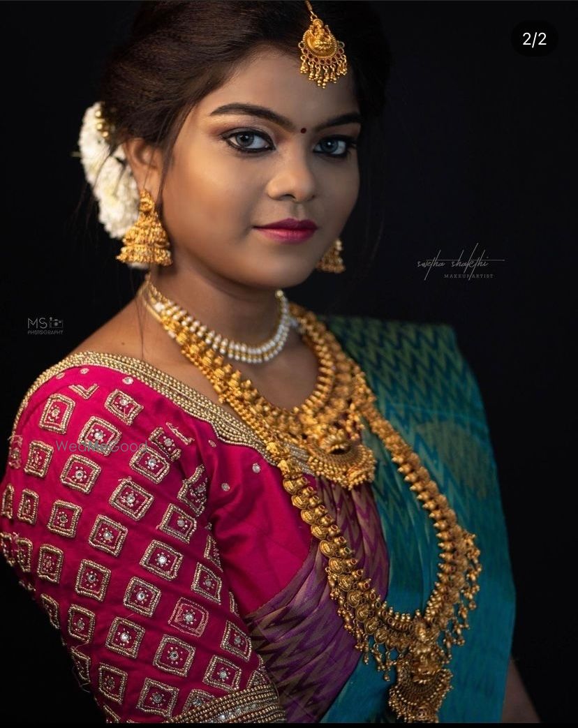 Photo From bridal look.    - By Swetha Shakthi Makeup Artist