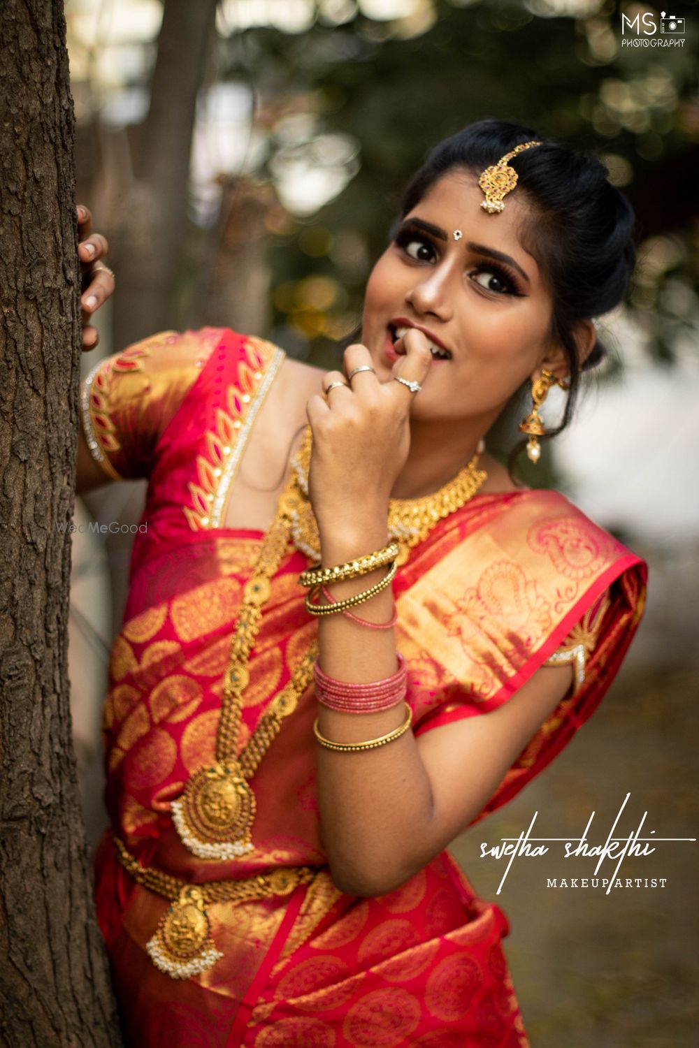 Photo From bridal look.    - By Swetha Shakthi Makeup Artist