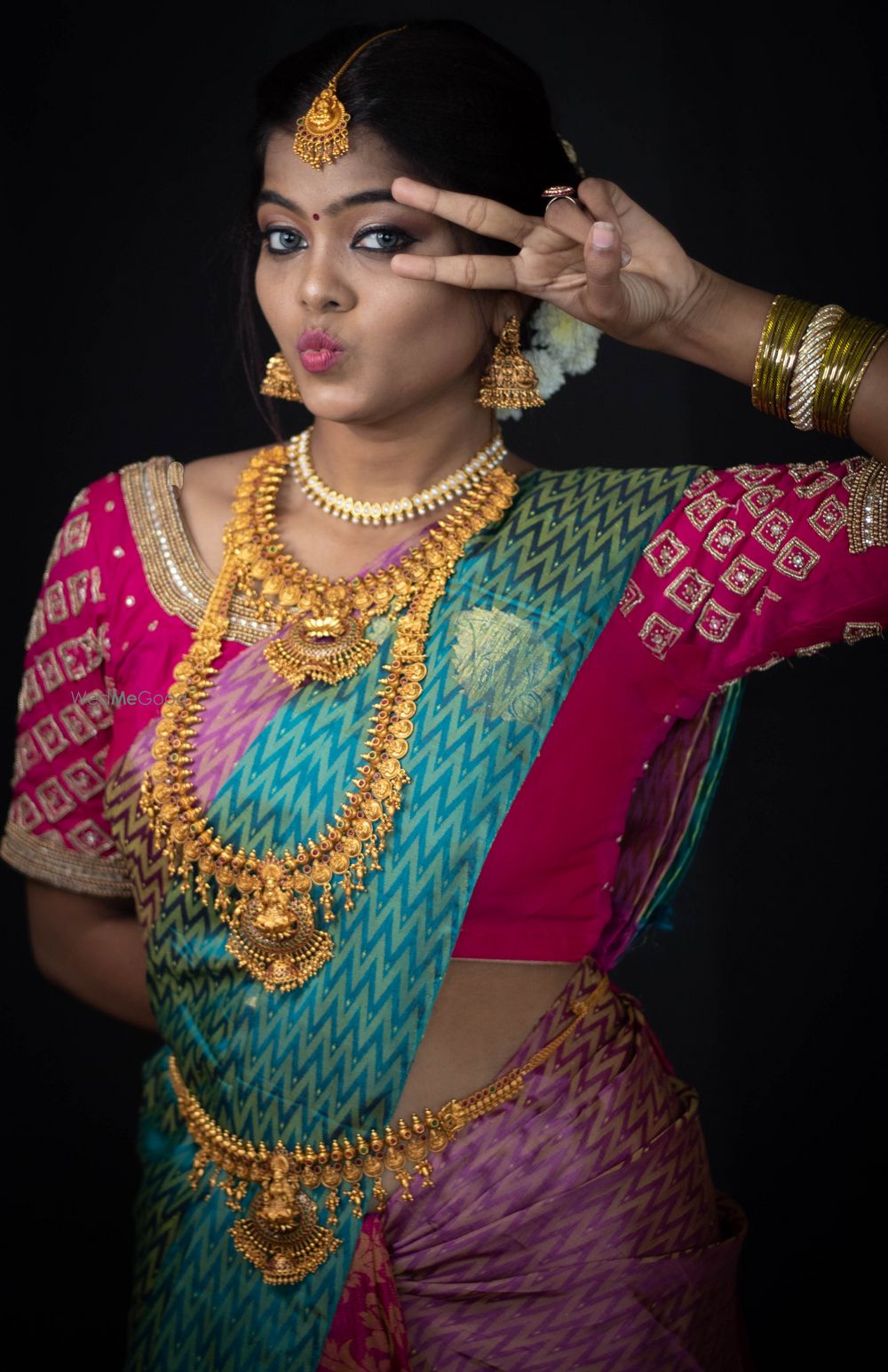 Photo From bridal look.    - By Swetha Shakthi Makeup Artist