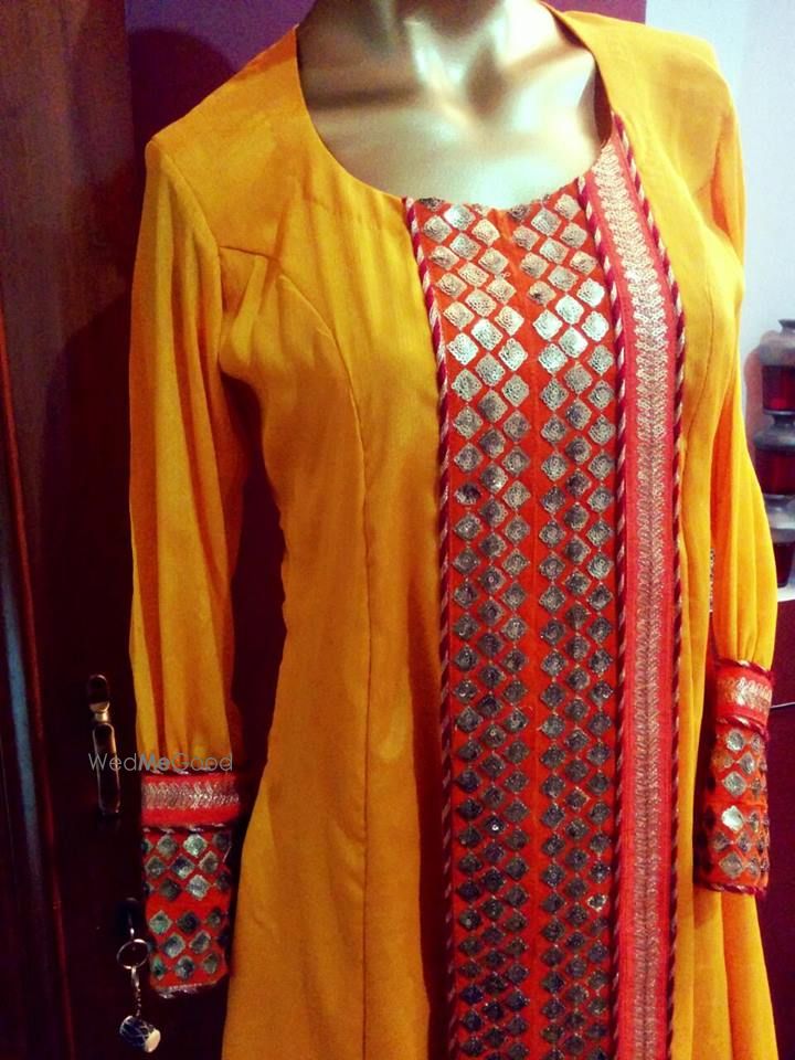 Photo From Mustard Kurta-Trousseau - By Paridhaa