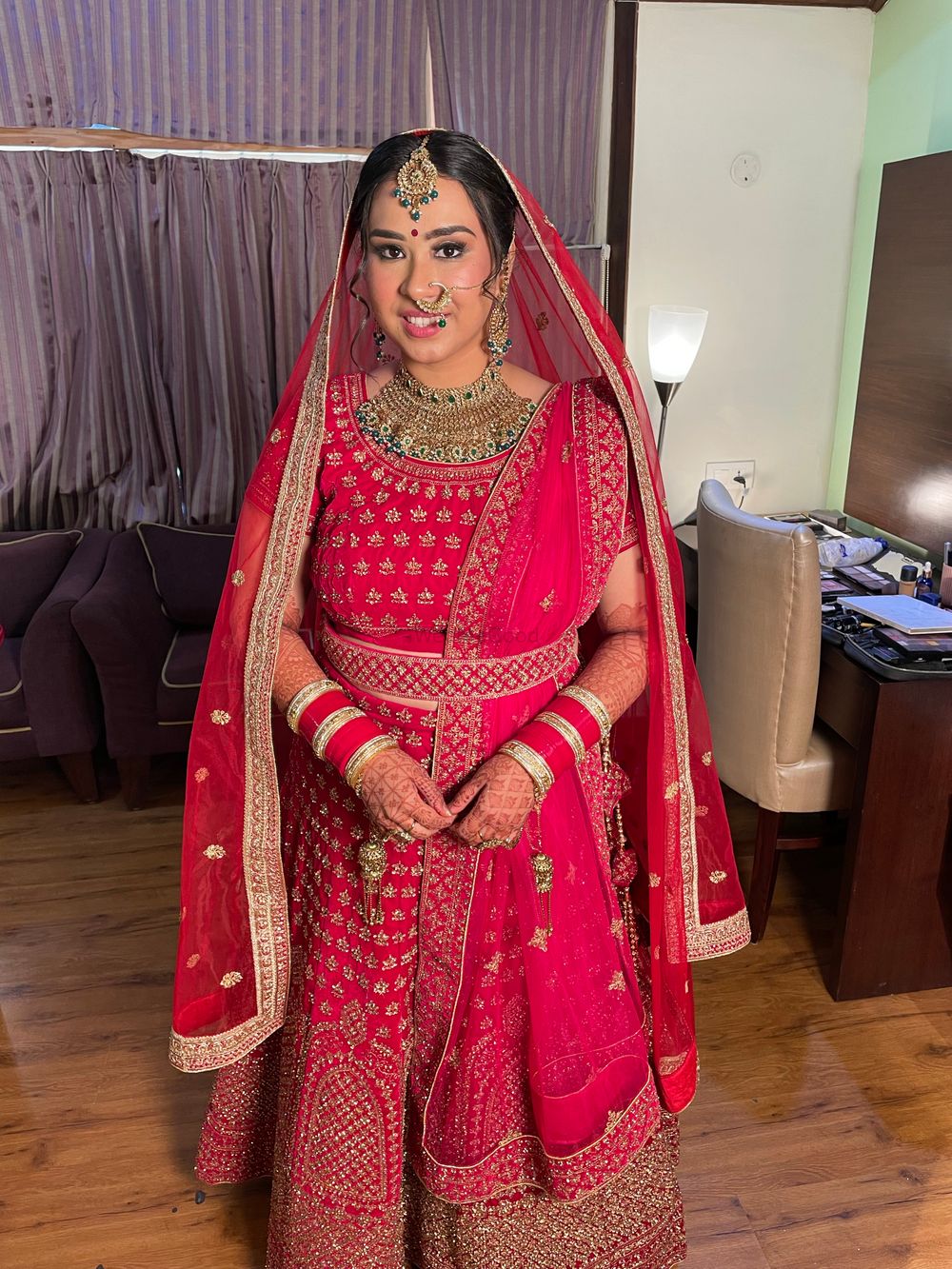 Photo From Anjali’s wedding - By Akanksha Malik Makeovers 