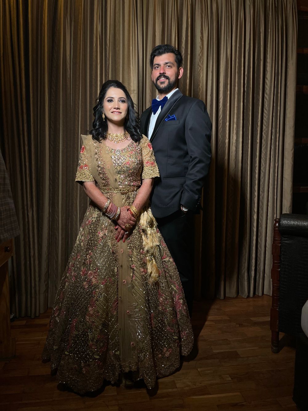 Photo From Urvi’s reception - By Akanksha Malik Makeovers 