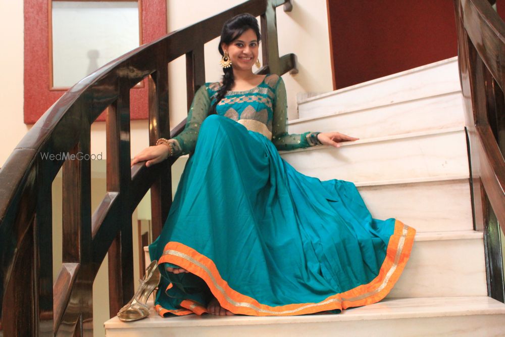 Photo From Turquoise gown - By Paridhaa