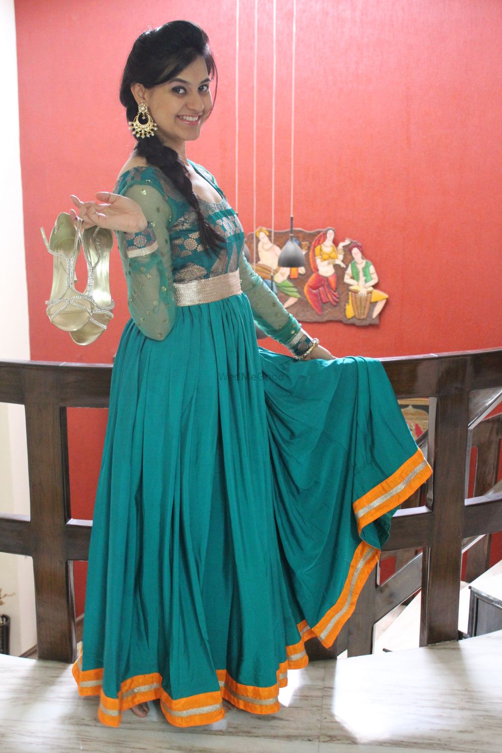 Photo From Turquoise gown - By Paridhaa