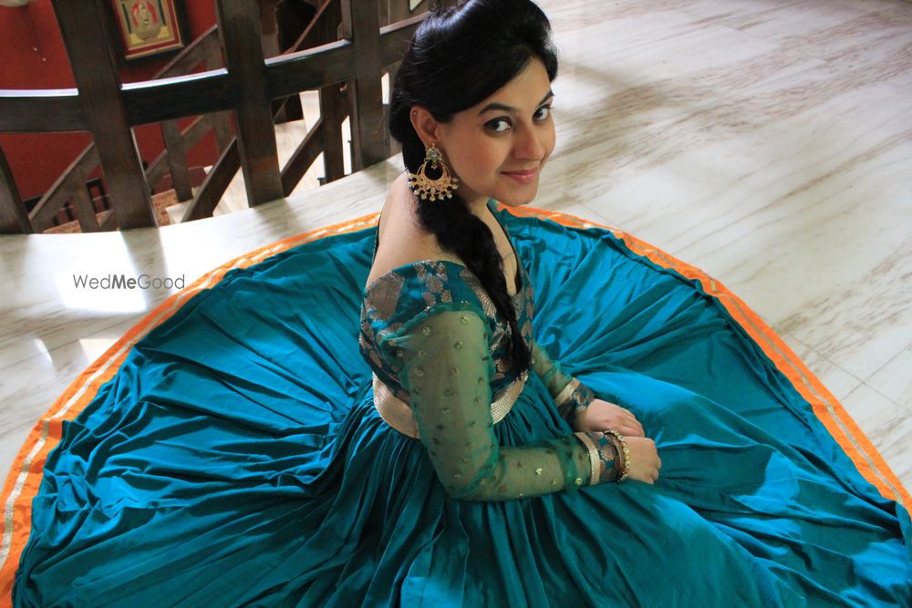 Photo From Turquoise gown - By Paridhaa