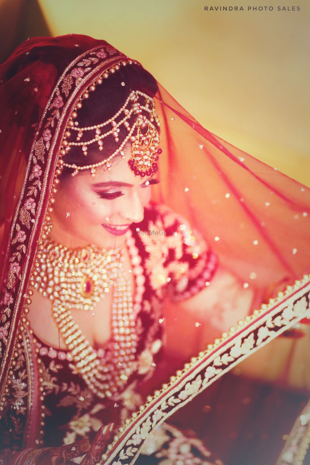 Photo of Lovely bride under veil shot