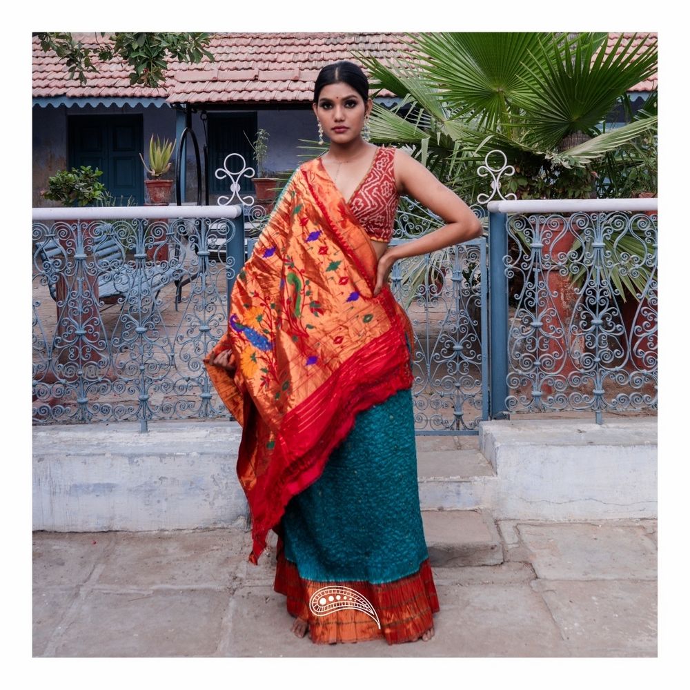 Photo From muniya - pure paithani saree - By Bandhani Creation