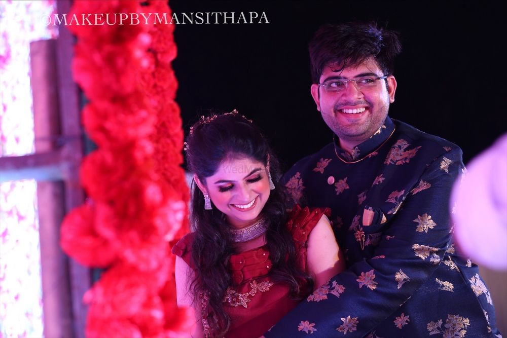 Photo From Palak’s engagement  - By Makeup by Mansi Thapa
