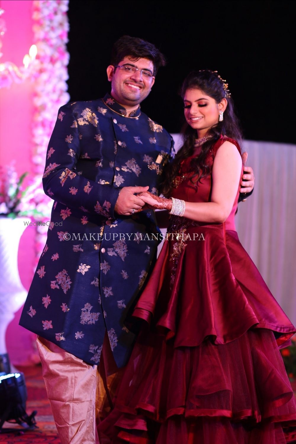 Photo From Palak’s engagement  - By Makeup by Mansi Thapa