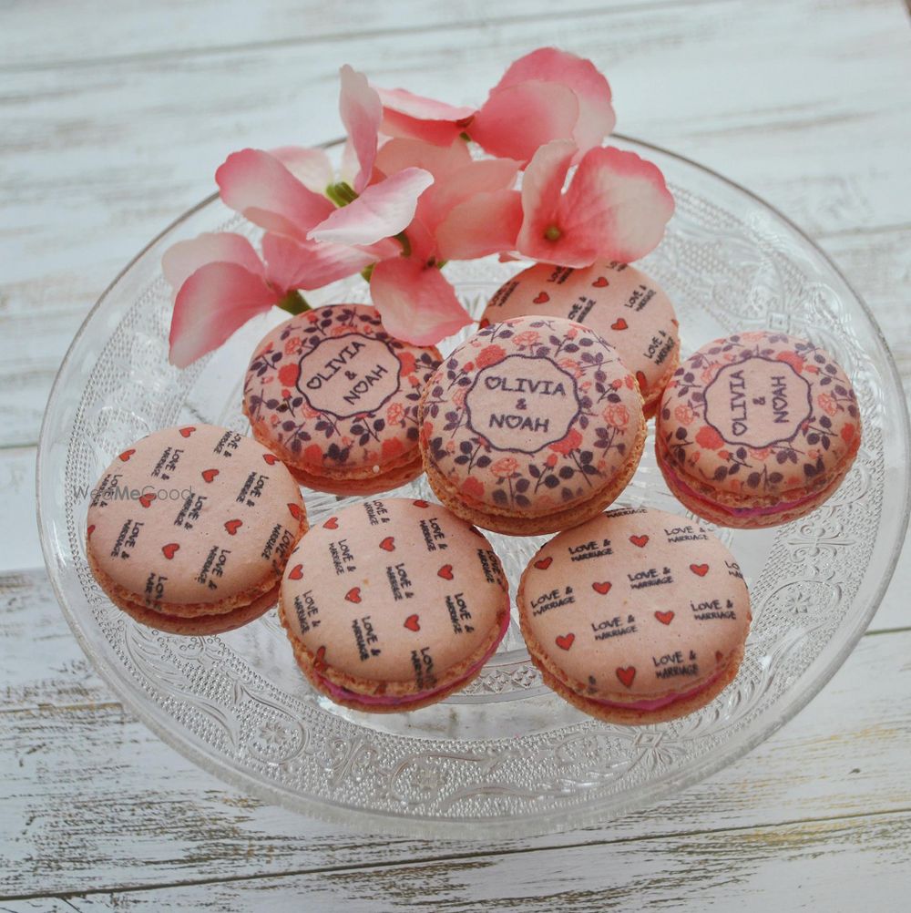 Photo From Custom printed Macarons - By Amazeology India