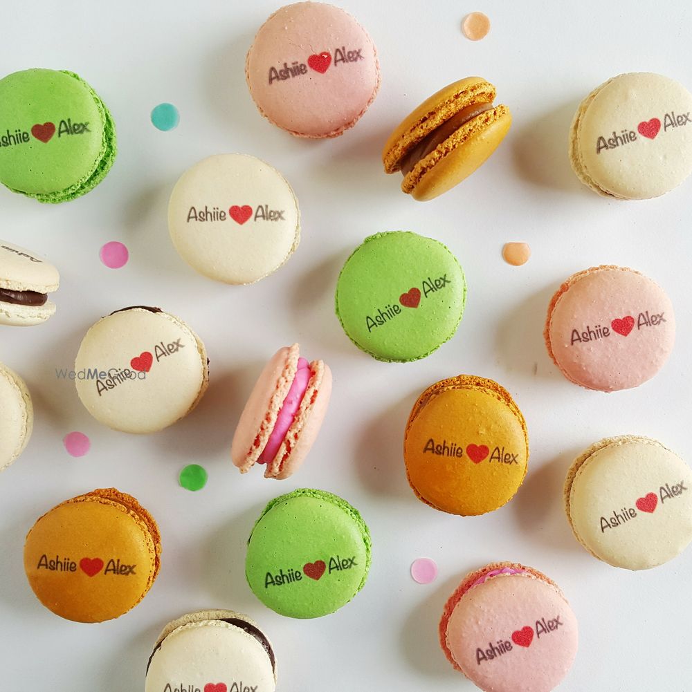 Photo From Custom printed Macarons - By Amazeology India