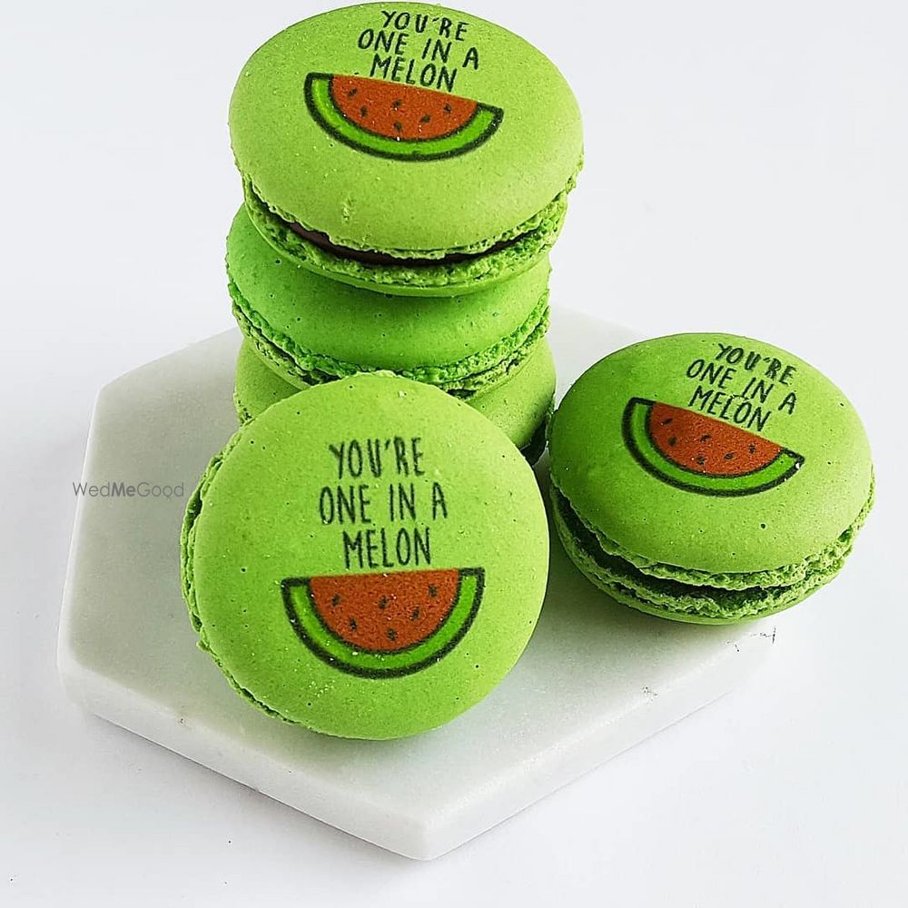 Photo From Custom printed Macarons - By Amazeology India