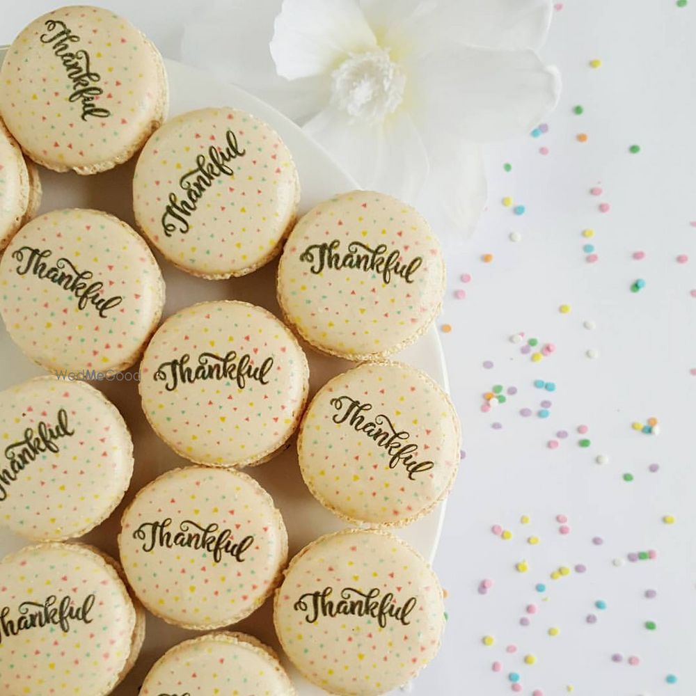 Photo From Custom printed Macarons - By Amazeology India