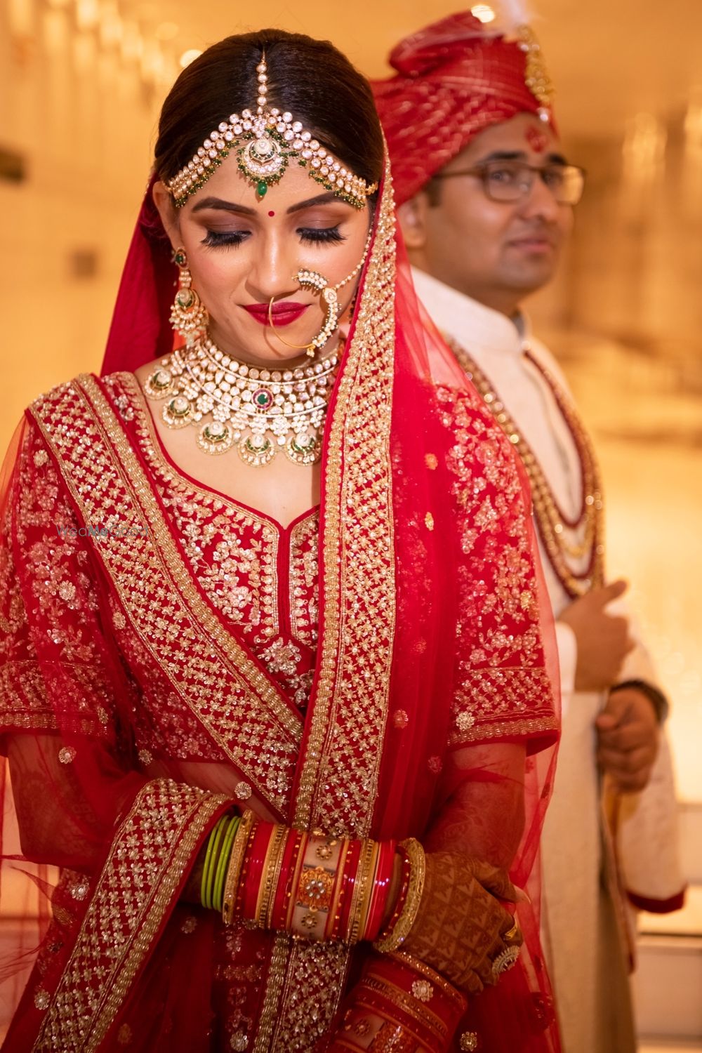 Photo From Gorgeous Red Bride Shweta  - By Richa Sharma Makeovers