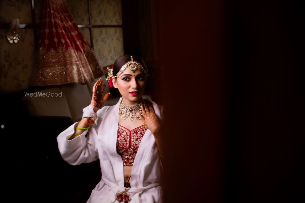 Photo From Gorgeous Red Bride Shweta  - By Richa Sharma Makeovers