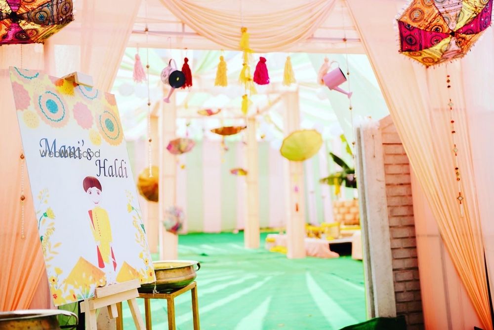 Photo From Haldi Event - By SR Productions-Decor