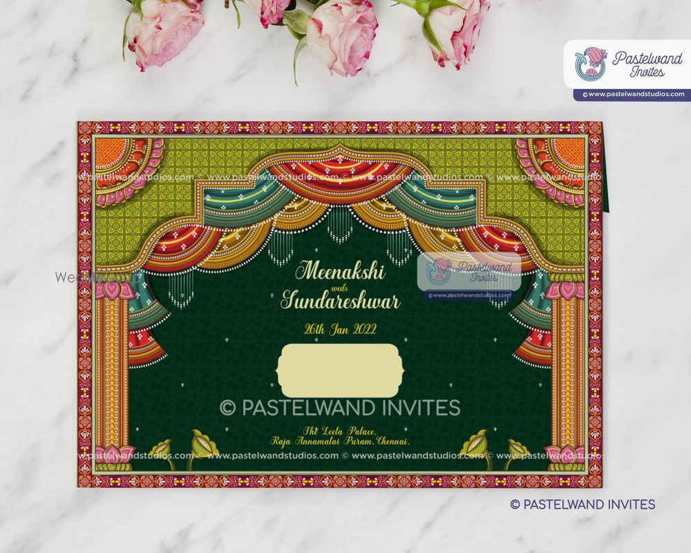 Photo From The Madurai Wedding - Odisha Pattachitra Wedding Invitation - By Pastelwand Invites