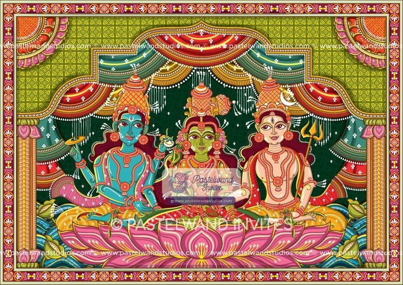 Photo From The Madurai Wedding - Odisha Pattachitra Wedding Invitation - By Pastelwand Invites