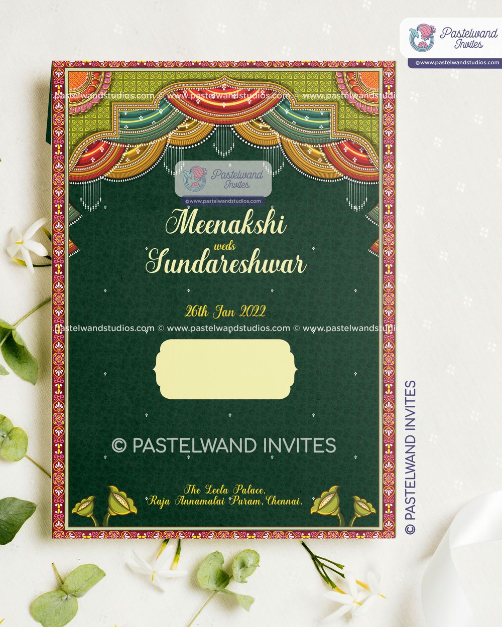 Photo From The Madurai Wedding - Odisha Pattachitra Wedding Invitation - By Pastelwand Invites
