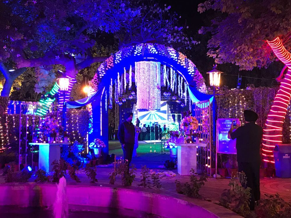 Photo From BLUE THEME IN RECEPTION - By Jhankar Asiad Banquet