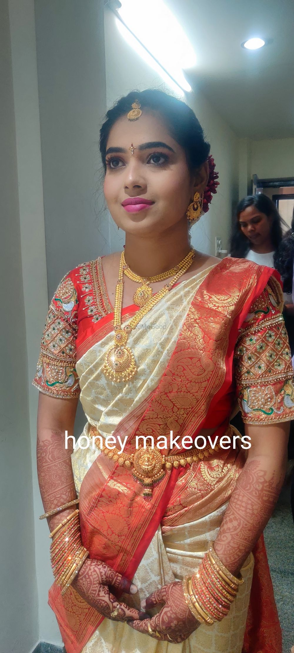 Photo From Bride Prathyusha Kalahastri - By Honey Makeovers